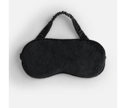 Двухстороняя маска для сна Veluto, черная
