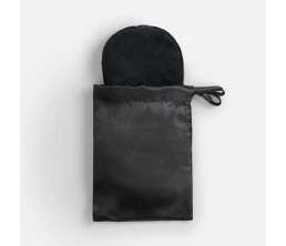 Двухстороняя маска для сна Veluto, черная