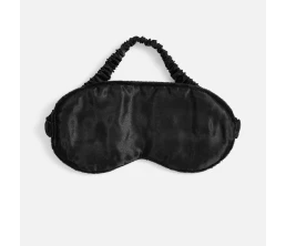 Двухстороняя маска для сна Veluto, черная