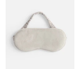 Двухстороняя маска для сна Veluto, серая