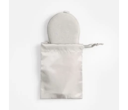 Двухстороняя маска для сна Veluto, серая