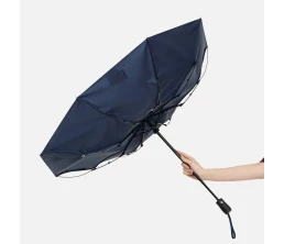 Зонт складной Brellix, темно-синий