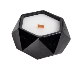 Свеча в декоративном стакане 