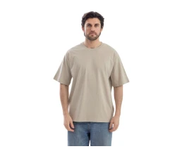 Футболка Kyoto из джерси 180 г/м2 с пич отделкой, унисекс, оливковый