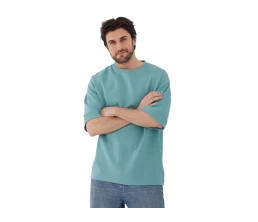 Футболка «Gamma.01» мужская, припыленно-бирюзовый