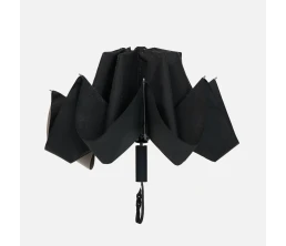 Зонт обратного сложения Easyroll, черный