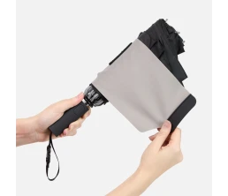 Зонт обратного сложения Easyroll, черный