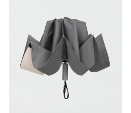 Зонт обратного сложения Easyroll, серый