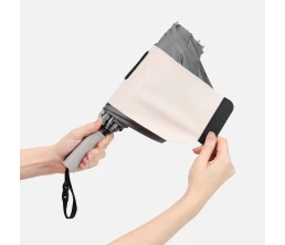 Зонт обратного сложения Easyroll, серый