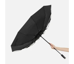 Зонт складной Regenfall, черный