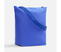 Шопер B5, синий с широкими синими ручками