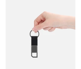 Брелок с карабином Rengas, черный