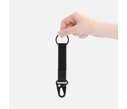 Брелок с карабином Manlig, черный