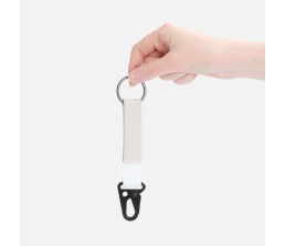 Брелок с карабином Manlig, белый