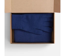Набор Knit Warm, синий