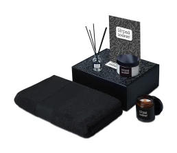 Подарочный набор «Re:y. Care» с полотенцем, солью для ванны и диффузором