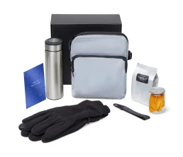 Подарочный набор «Re:m. Step»  с термосом, перчатками и сумкой