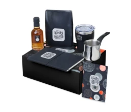 Подарочный набор «Re:y. Routine» с туркой, термокружкой и кофе