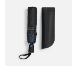 Зонт складной Edgeline, темно-синий