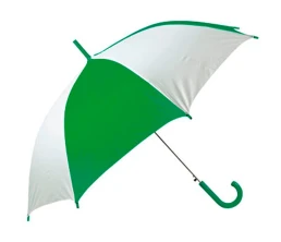 Зонт-трость "Тилос", зеленый/белый