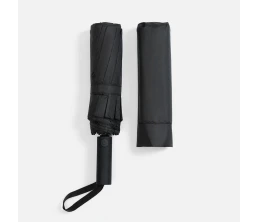 Зонт складной с УФ-защитой Ribstar, черный