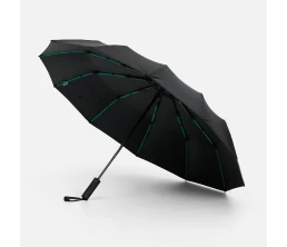 Зонт складной с УФ-защитой Ribstar, черный