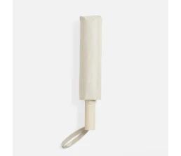 Зонт складной с УФ-защитой Ribstar, бежевый