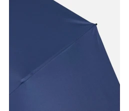 Зонт складной Skymate с УФ-защитой и ручкой-карабином, темно-синий