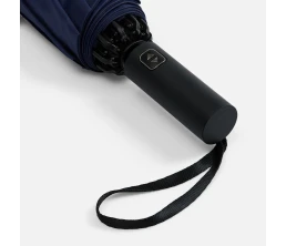 Зонт обратного сложения twoGether с двойным куполом, темно-синий