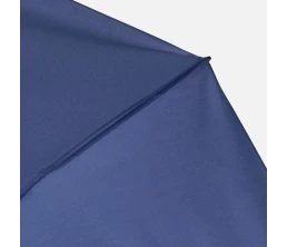 Зонт обратного сложения twoGether с двойным куполом, темно-синий