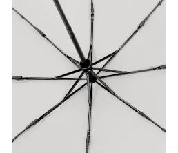 Зонт складной Cloudex, светло-серый