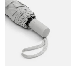 Зонт складной Cloudex, светло-серый