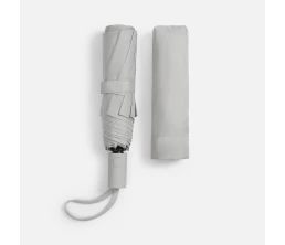 Зонт складной Cloudex, светло-серый