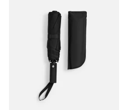 Зонт складной Smooth Move с плавным закрытием, черный