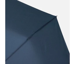 Зонт складной Smooth Move с плавным закрытием, темно-синий