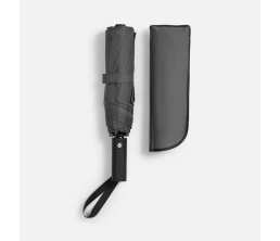 Зонт складной Smooth Move с плавным закрытием, серый