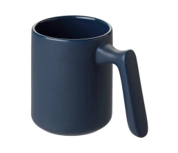 Кружка матовая с прямой ручкой 