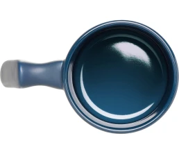 Кружка матовая с прямой ручкой 