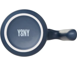 Кружка матовая с прямой ручкой 