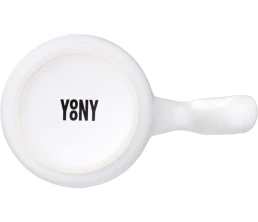 Кружка матовая с прямой ручкой 