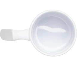 Кружка матовая с прямой ручкой 