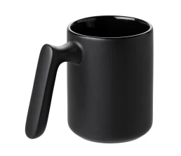Кружка матовая с прямой ручкой "Axio", 360 мл, черный