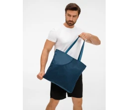 Спортивная сумка с карманом для ракеток Verkko, темно-синяя