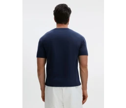 Футболка унисекс Durington, темно-синяя