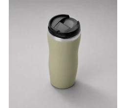 Термокружка "Mony Steel" 350 мл, soft touch, оливковый