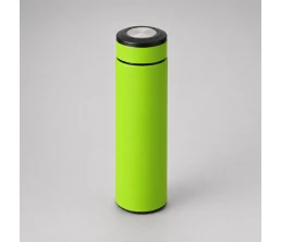 Вакуумный термос "Vacuum Flask C1", soft touch, 420мл, зеленое яблоко