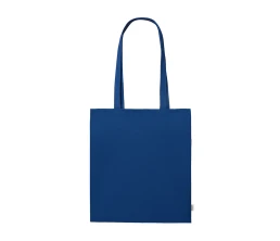 Шоппер Basio из переработанного хлопка 280 г, синий