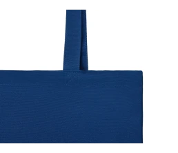 Шоппер Basio из переработанного хлопка 280 г, синий