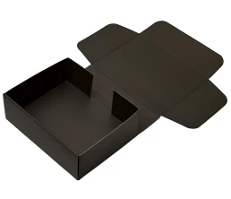 Коробка подарочная «Raven», XL , черная, вн. размер 300х235х105 мм., горизонтальная