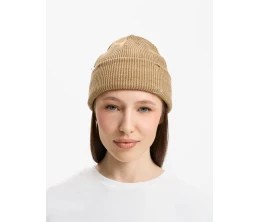 Шапка Ribelle, коричнево-бежевый меланж